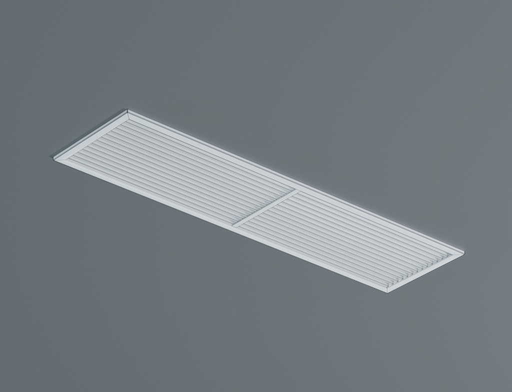 ローポリ_ライン型ディフューザー(線状吹出口)