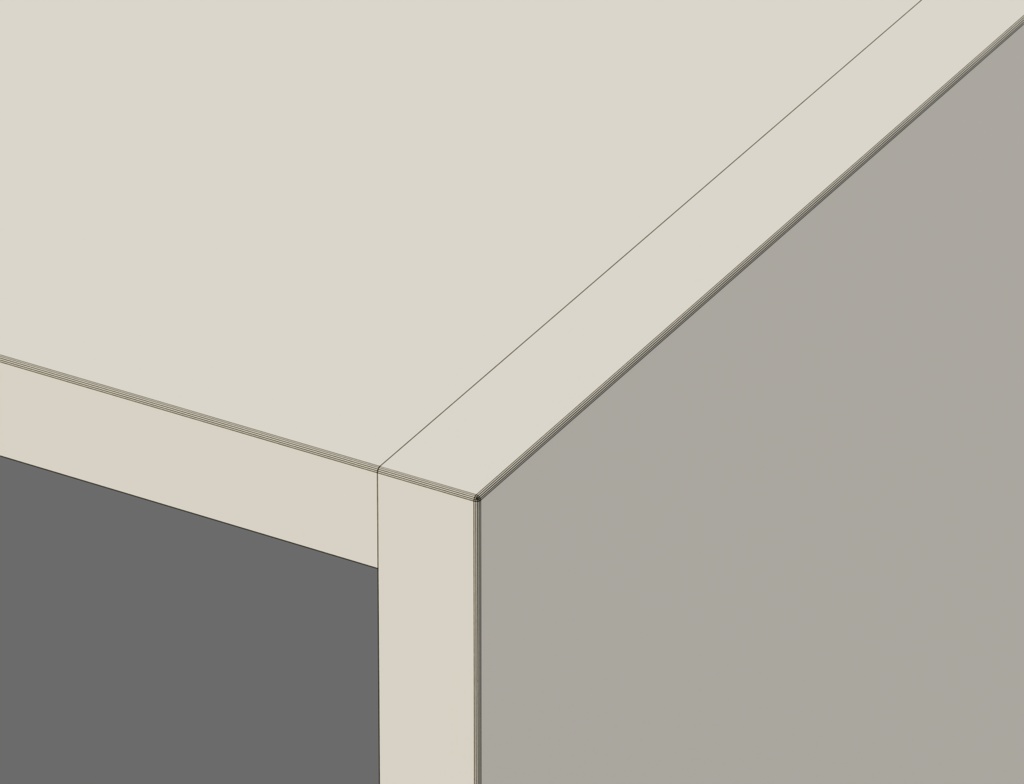 ローポリ_ベニヤ合板収納棚