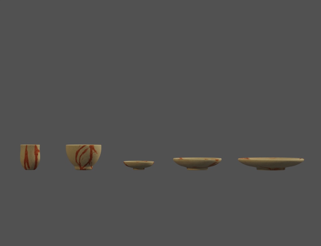 ローポリ_備前焼