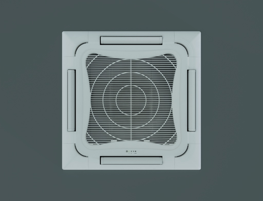 ローポリ_天井埋込エアコン