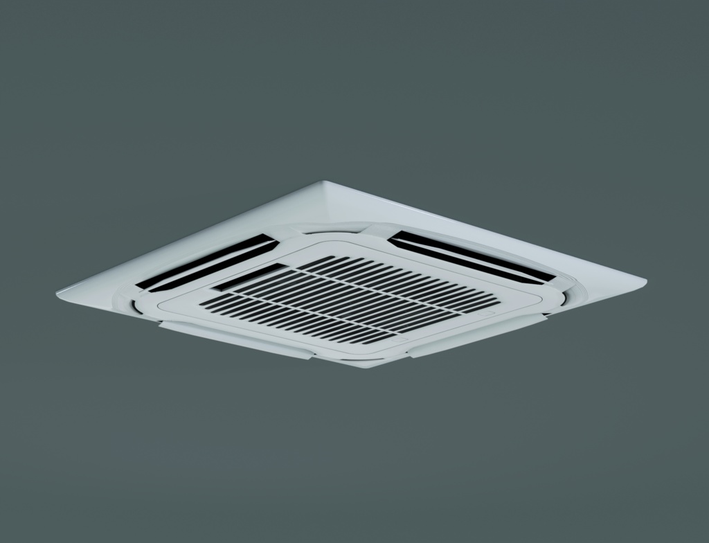 ローポリ_天井埋込エアコン