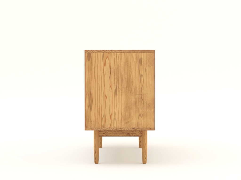 ローポリ_北欧ミッドセンチュリー・キャビネット