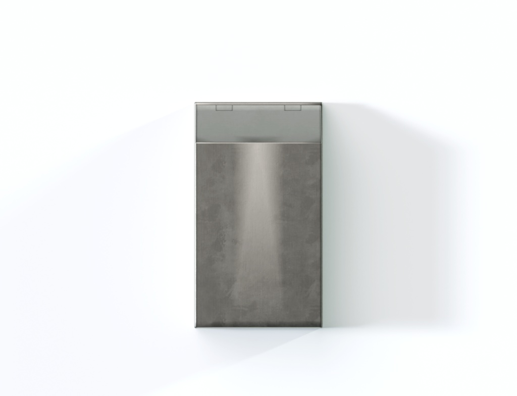 ローポリ_ステンレス・コンセントプレート