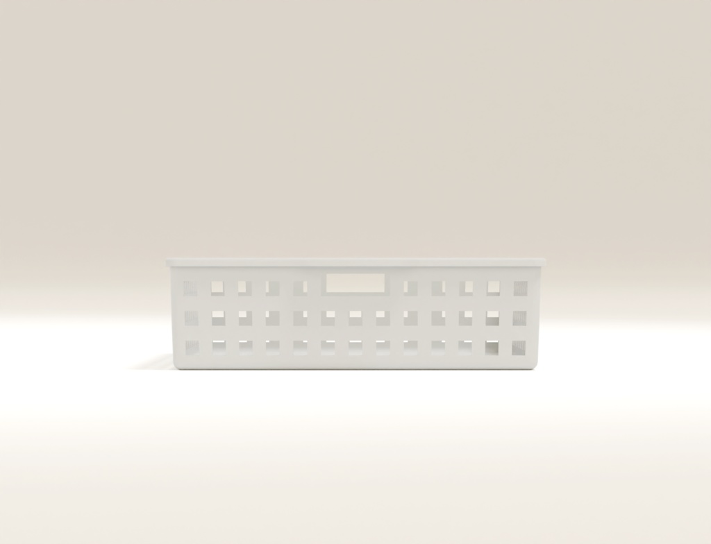 ローポリ_プラスチック収納バスケット