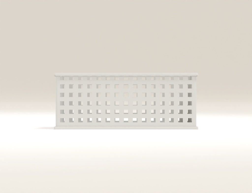 ローポリ_プラスチック収納バスケット