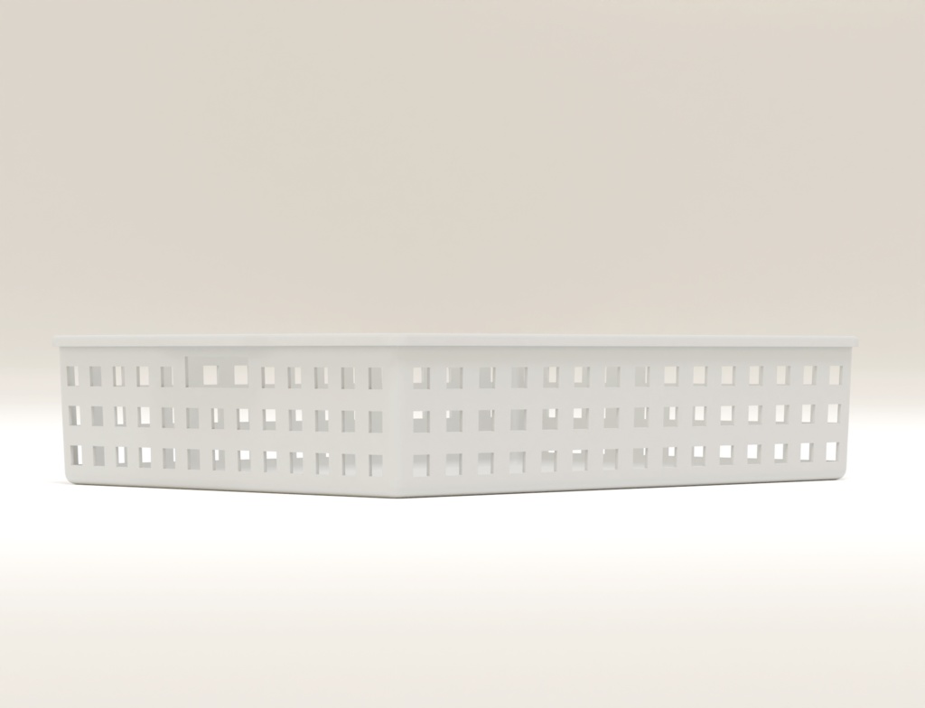 ローポリ_プラスチック収納バスケット