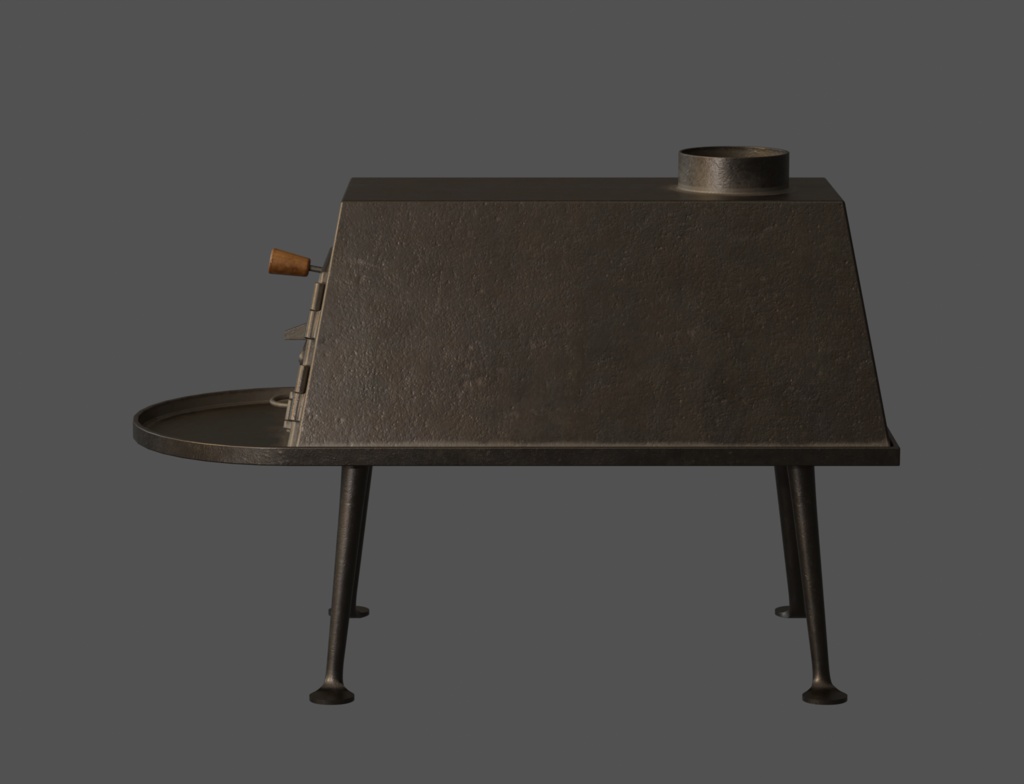 ローポリ_シェーカータイプ・ストーブ