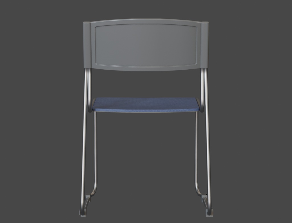 ローポリ_スタッキングチェア