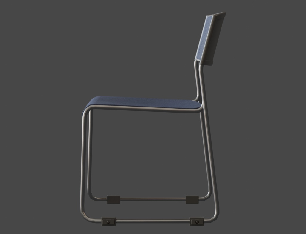 ローポリ_スタッキングチェア