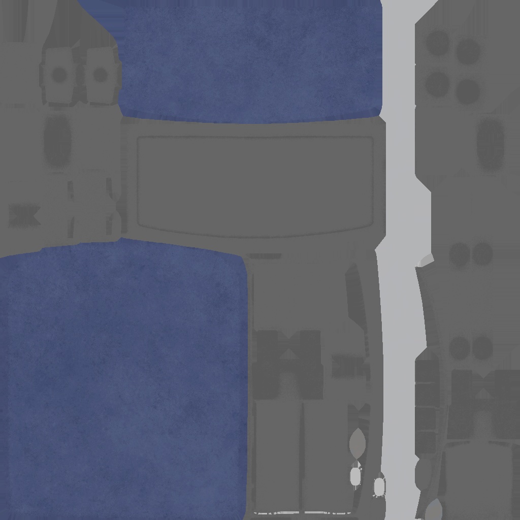 ローポリ_スタッキングチェア