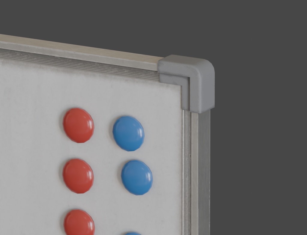 ローポリ_ホワイトボードセット