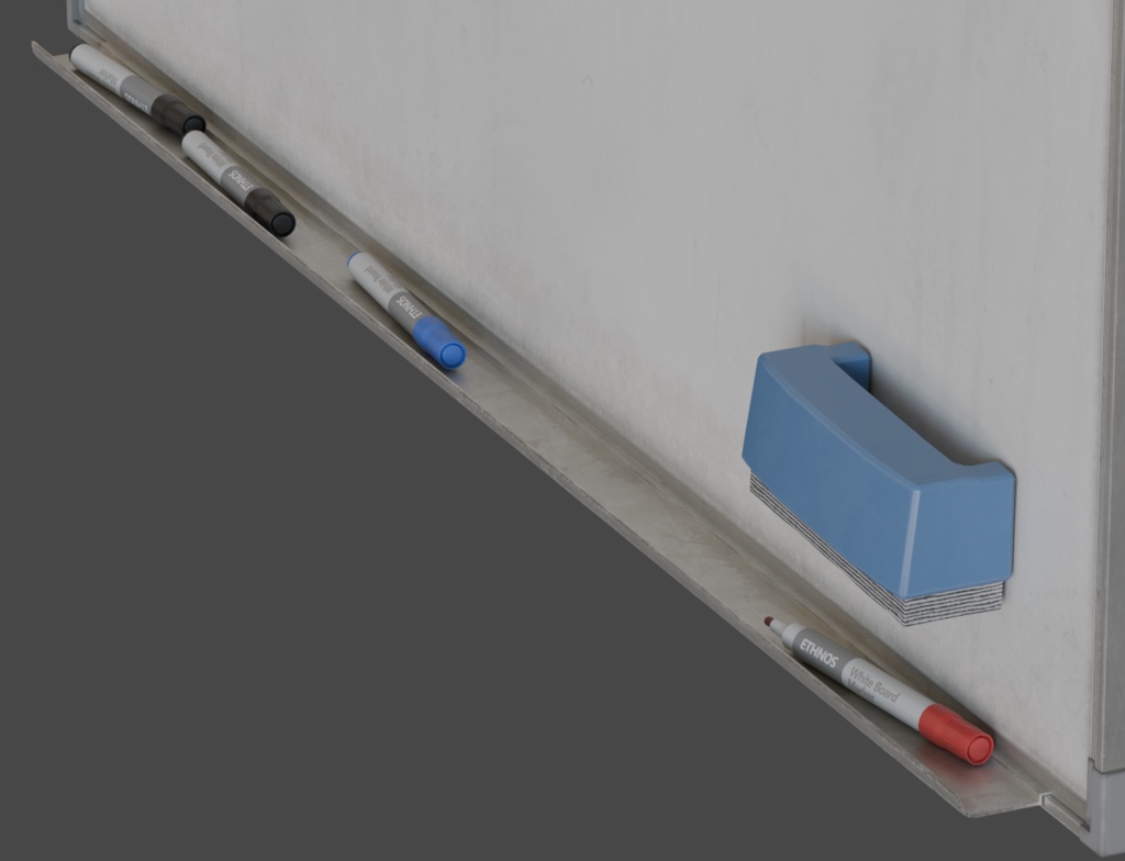 ローポリ_ホワイトボードセット