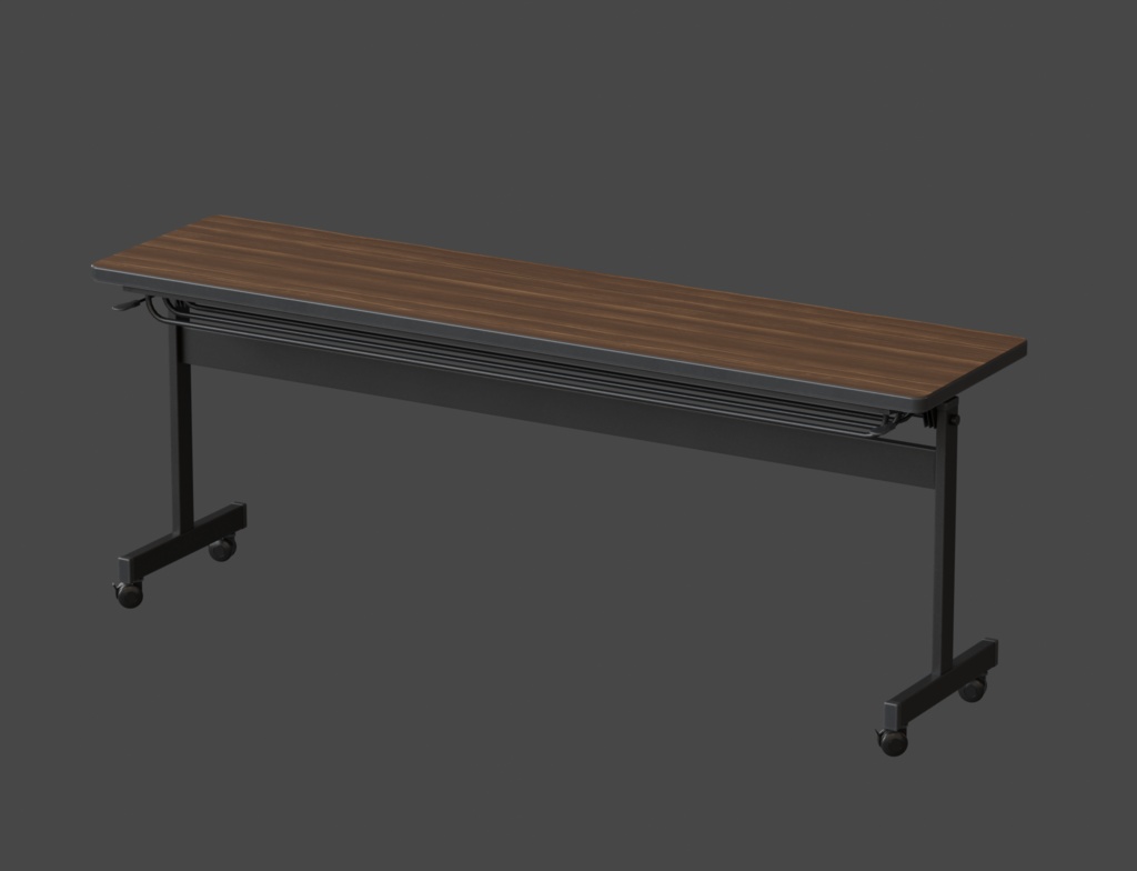 ローポリ_折り畳み会議用テーブル