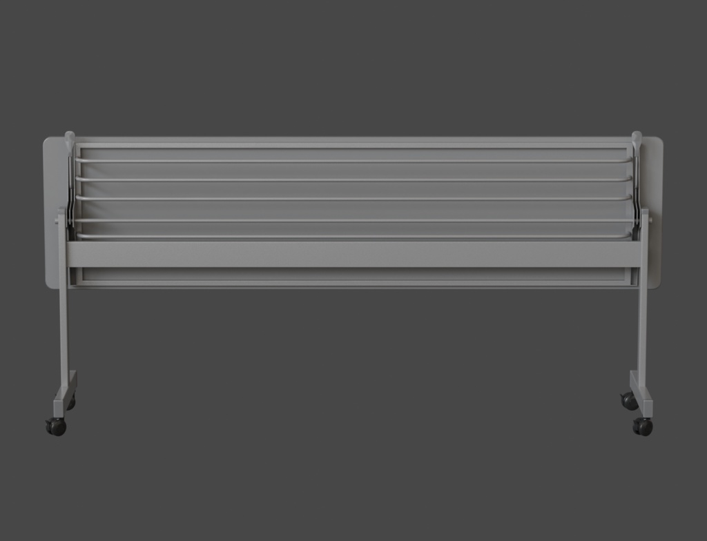 ローポリ_折り畳み会議用テーブル