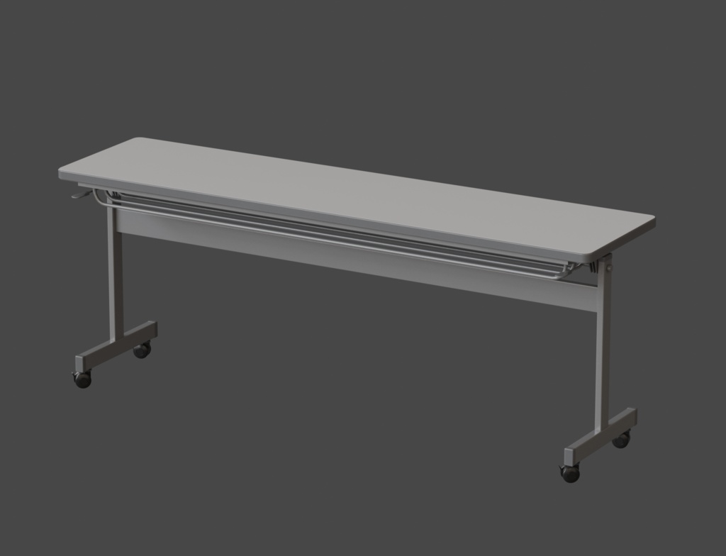 ローポリ_折り畳み会議用テーブル