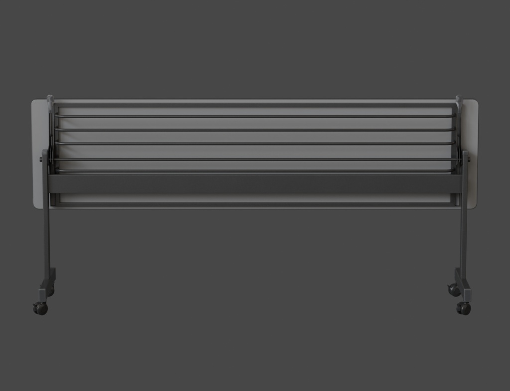 ローポリ_折り畳み会議用テーブル