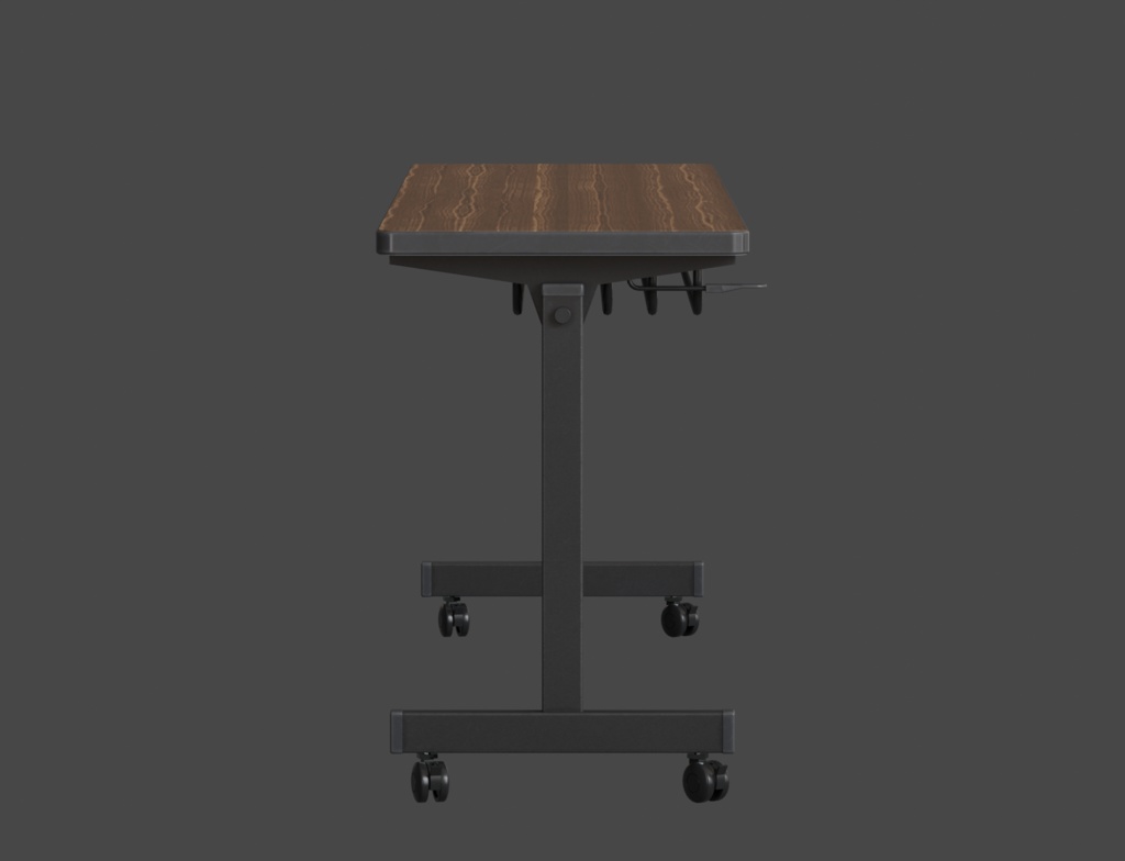 ローポリ_折り畳み会議用テーブル