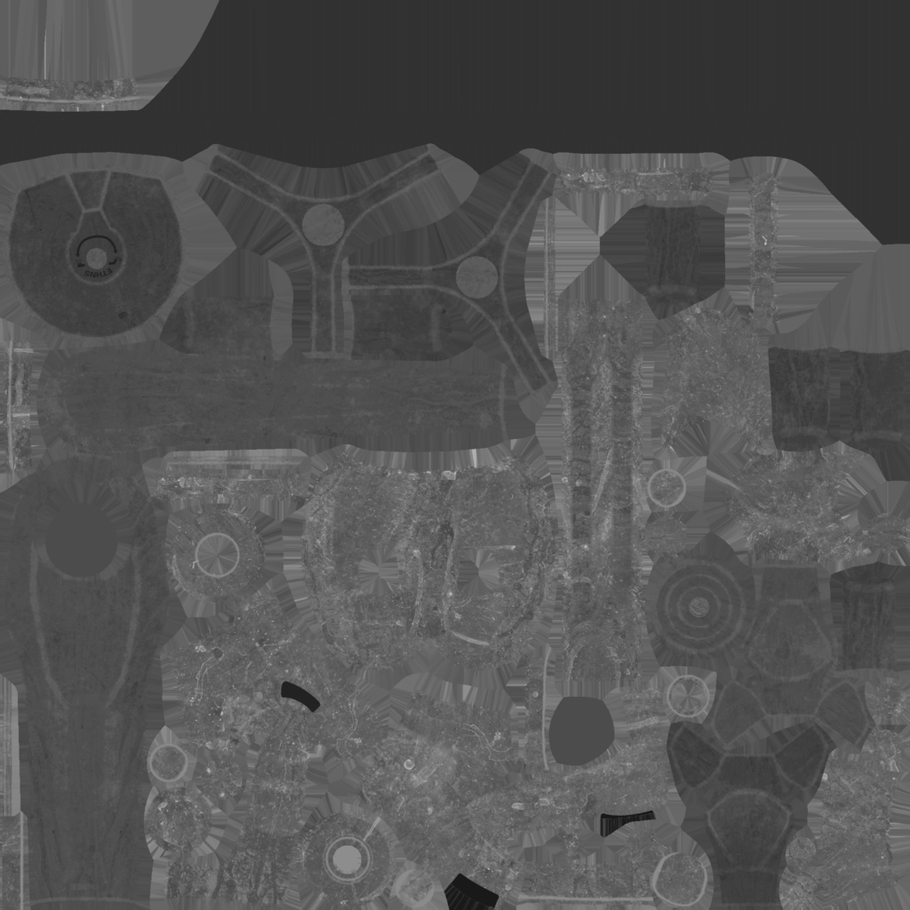 ローポリ_古いシャワーセット