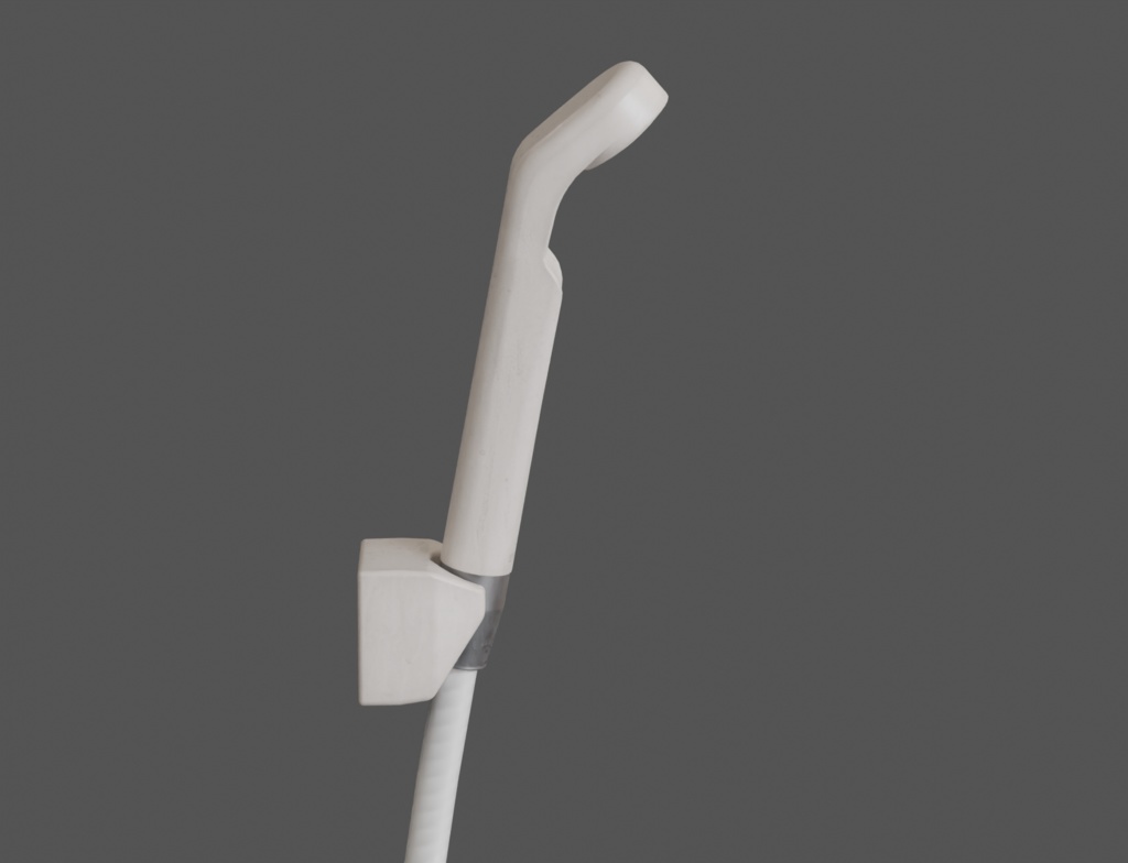 ローポリ_古いシャワーセット