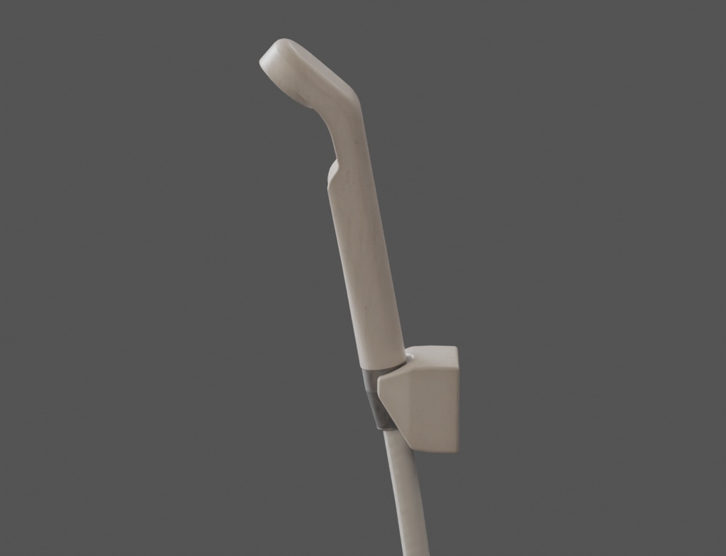 ローポリ_古いシャワーセット