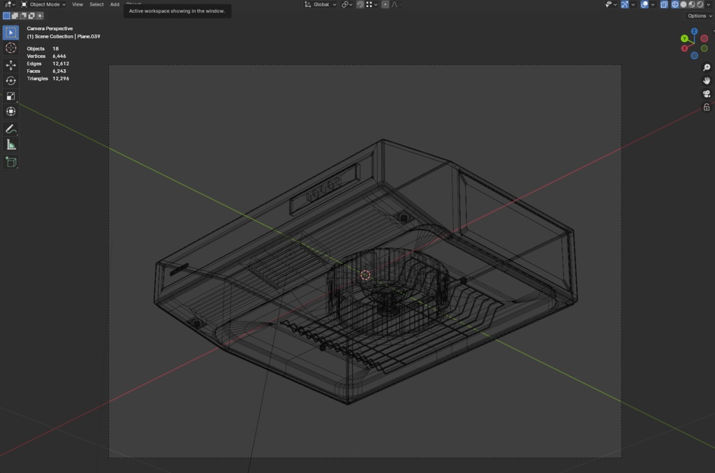 ローポリ_日本製・古いレンジフード