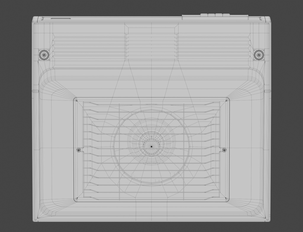 ローポリ_日本製・古いレンジフード