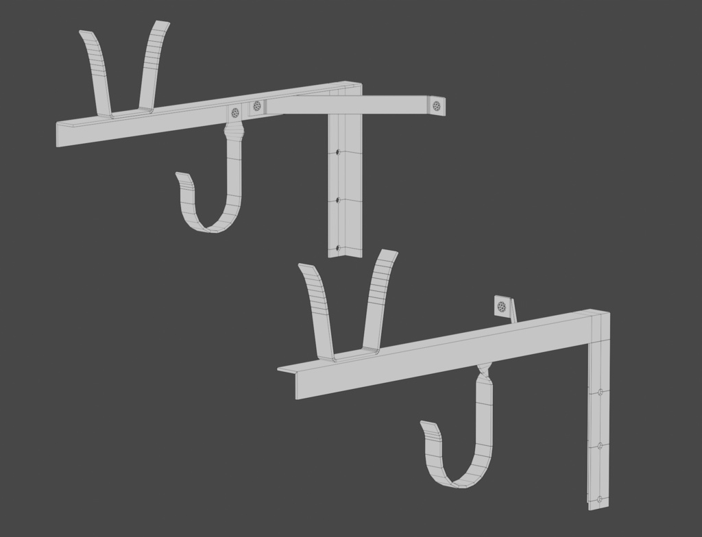 ローポリ_屋外物干しセット