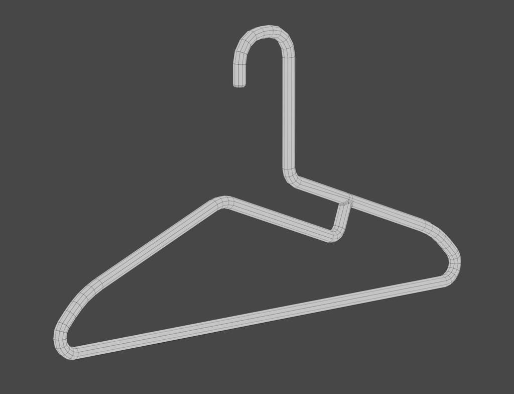 ローポリ_屋外物干しセット