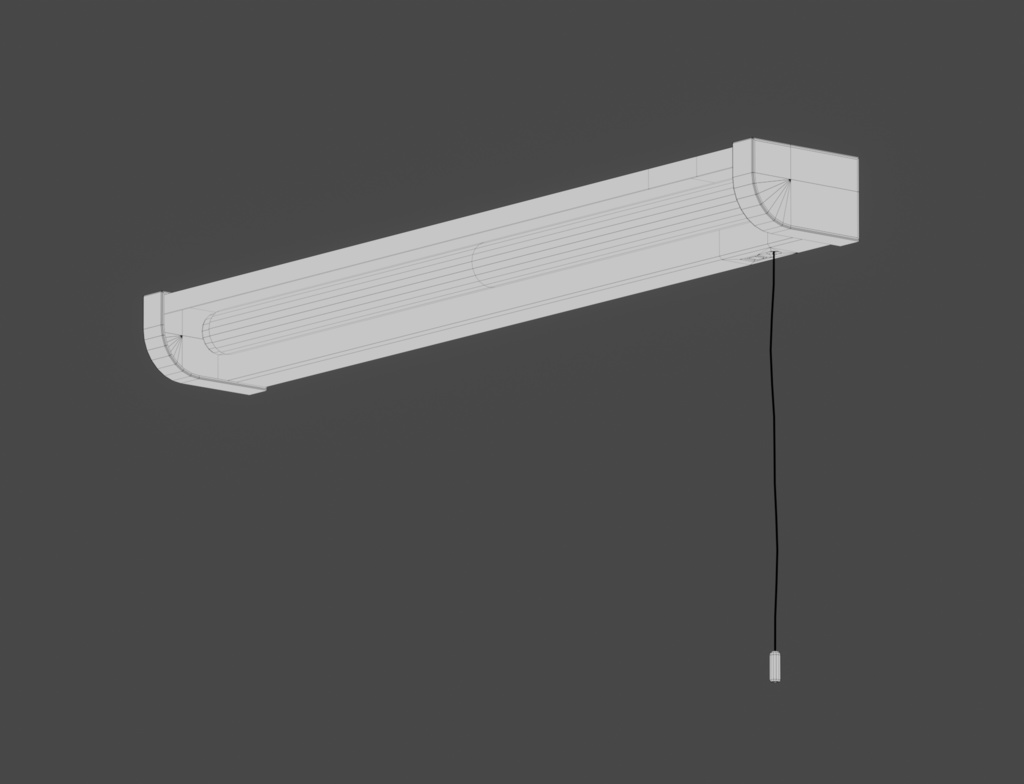 ローポリ_古いシステムキッチン