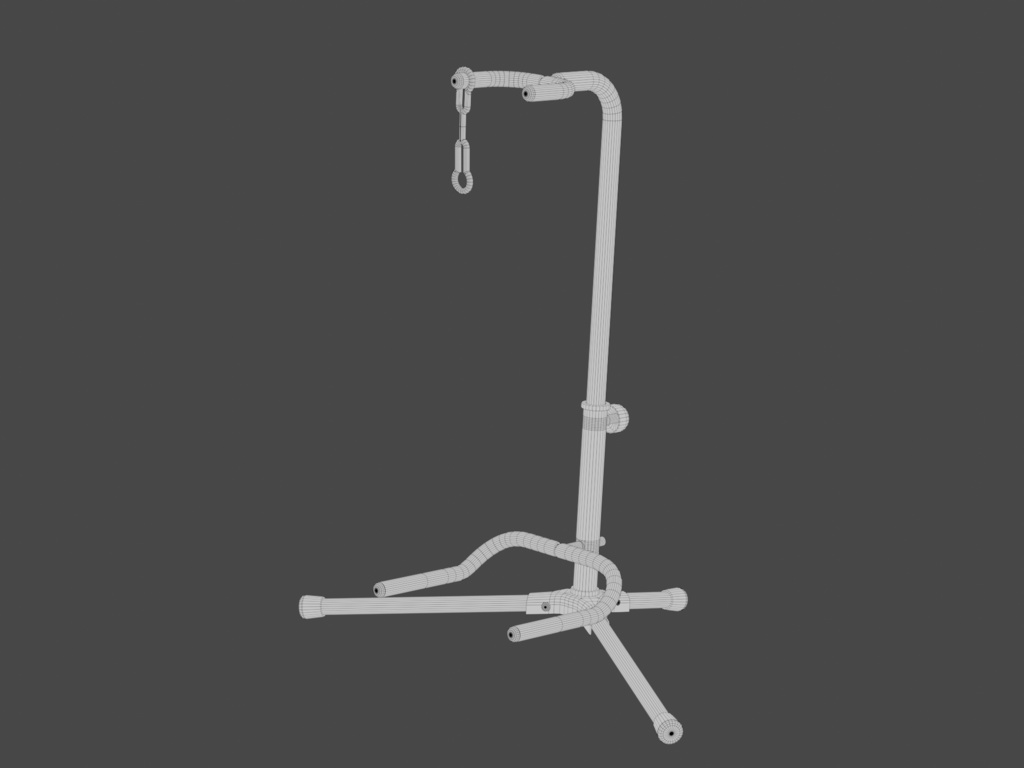 ローポリ_ギタースタンド