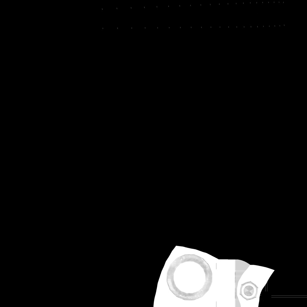 ローポリ_エレキギター TLタイプ