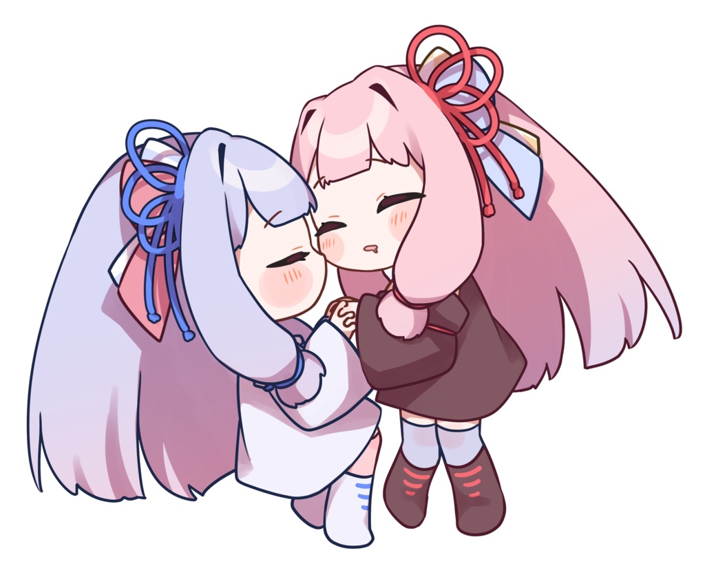 自立型ミニアクリルスタンド - おひるね【琴葉茜】【琴葉葵】