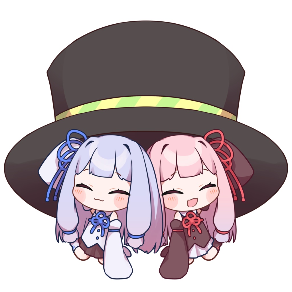 自立型ミニアクリルスタンド - かくれんぼ【琴葉茜】【琴葉葵】