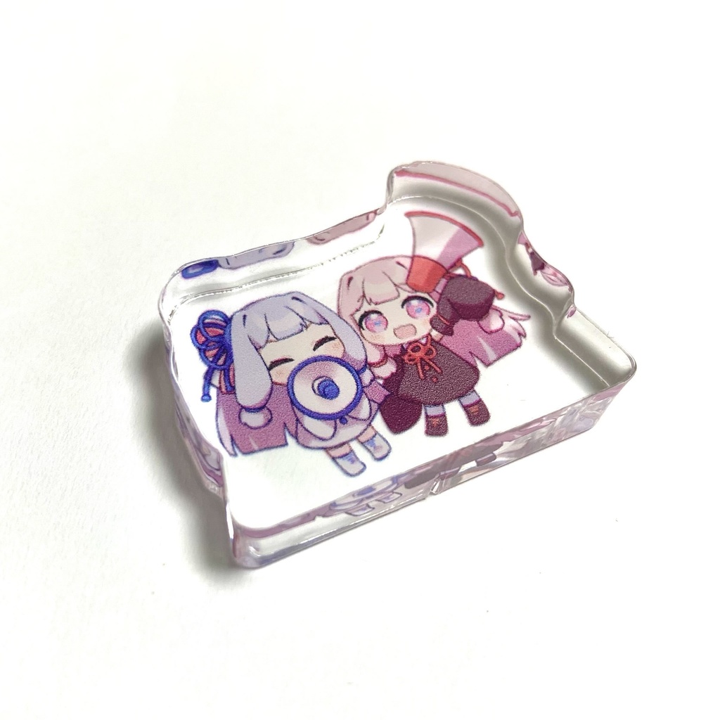 自立型ミニアクリルスタンド - おうえん【琴葉茜】【琴葉葵】