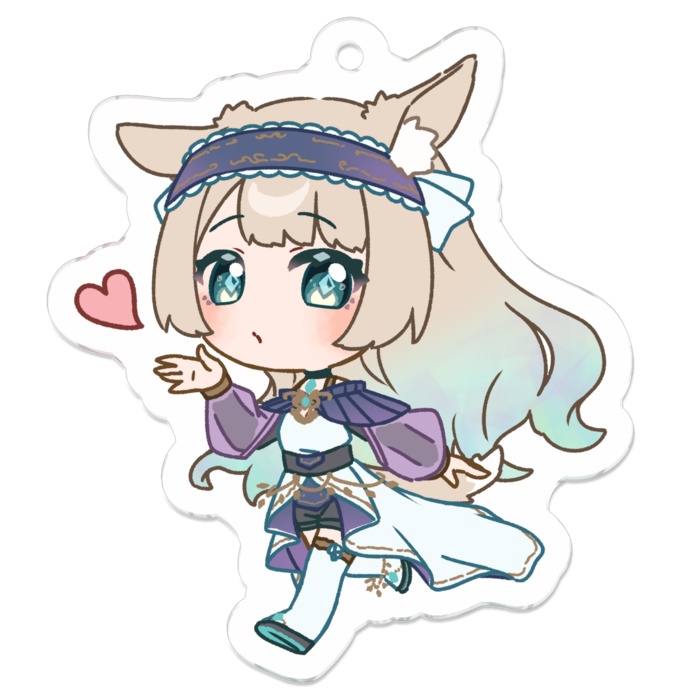 🍃時ツ風ふーりデビュー記念!! アクリルキーホルダー