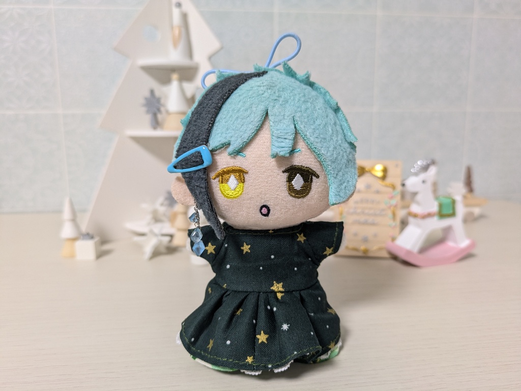 ウィンターホリデーワンピ（緑）