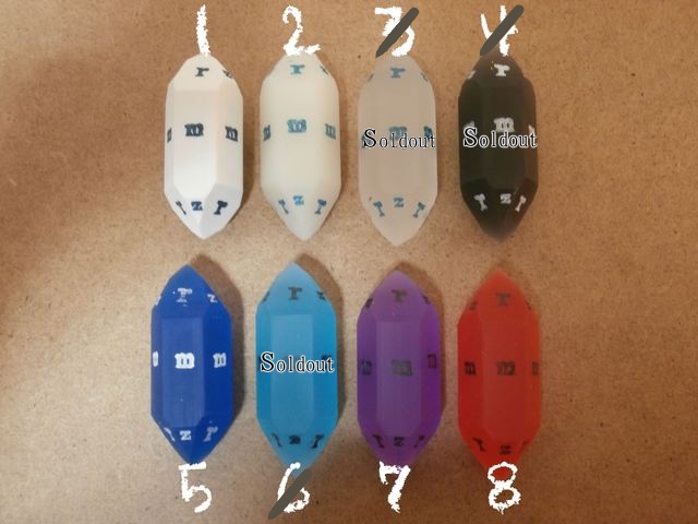 水晶結晶図消しゴム