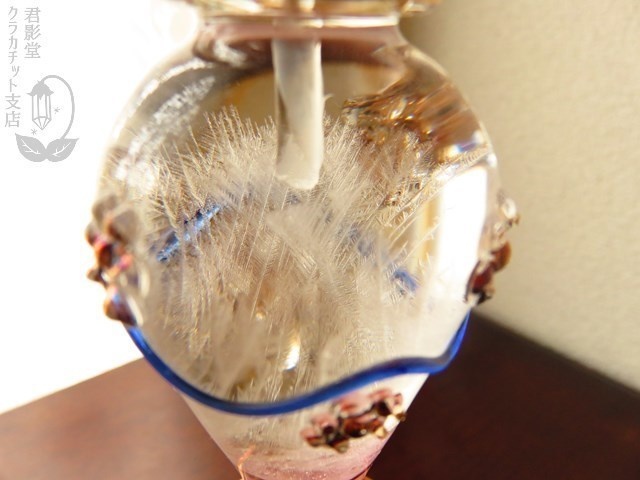 香水瓶ランプ天気管