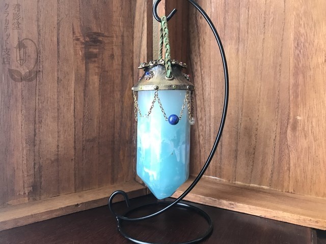 鉱物吊下げランプ