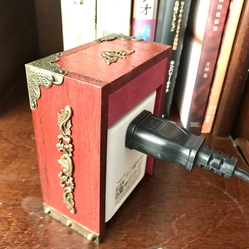 echo flex 鉱石ラジオ風カバー