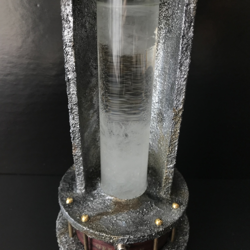 アイアンパイプ天気管ランプ