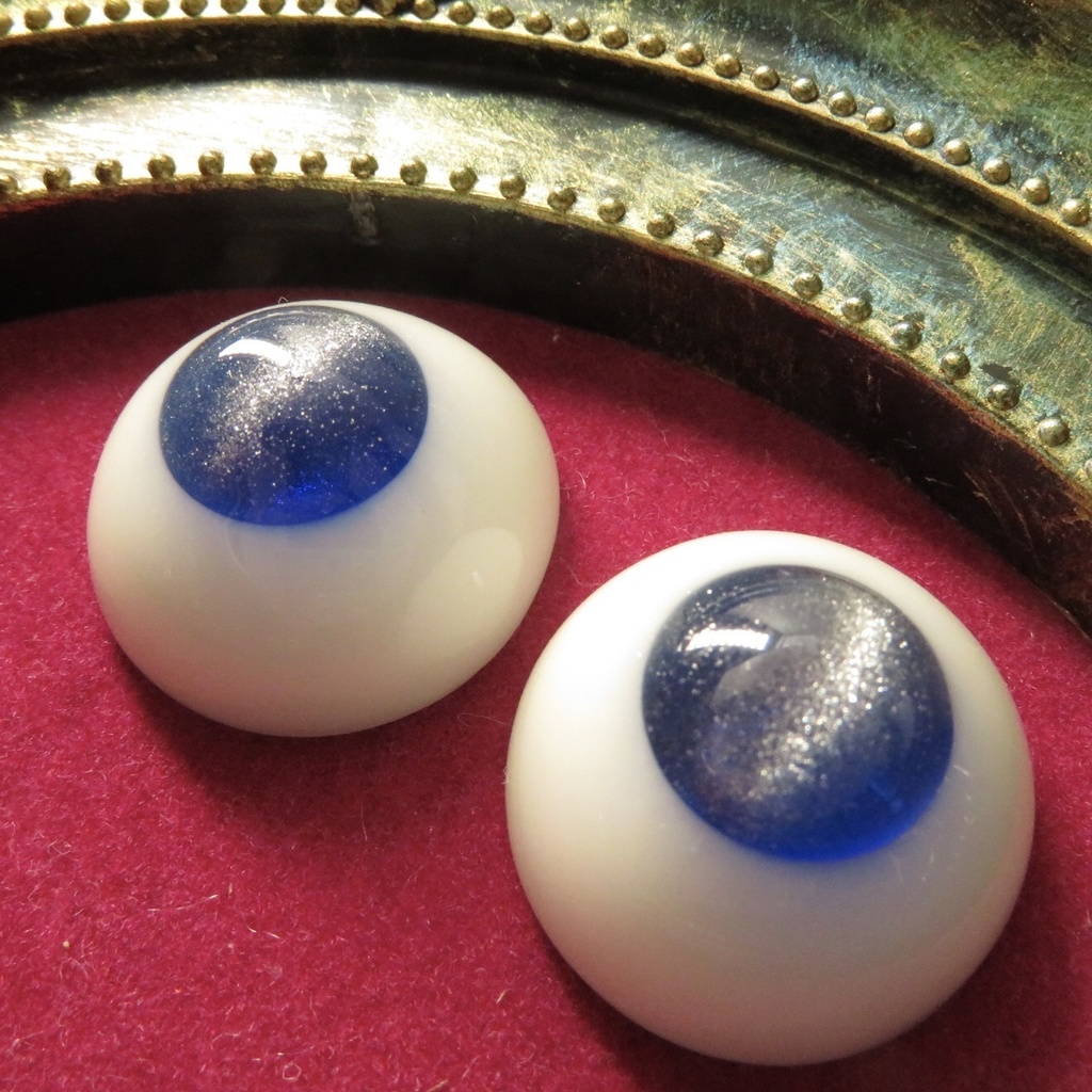 18mmレジンアイ(キャッツアイ サファイア)