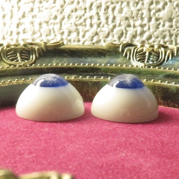 18mmレジンアイ(キャッツアイ サファイア)