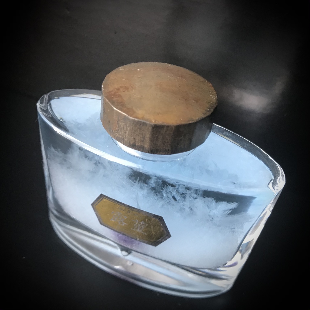 天気管(インク瓶・露菫)