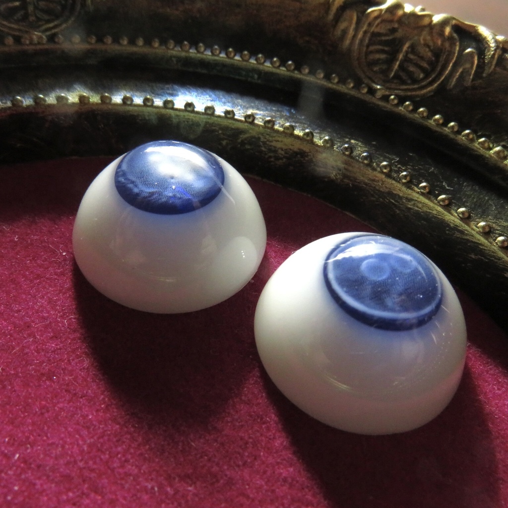 18mmレジンアイ(冬海海月)