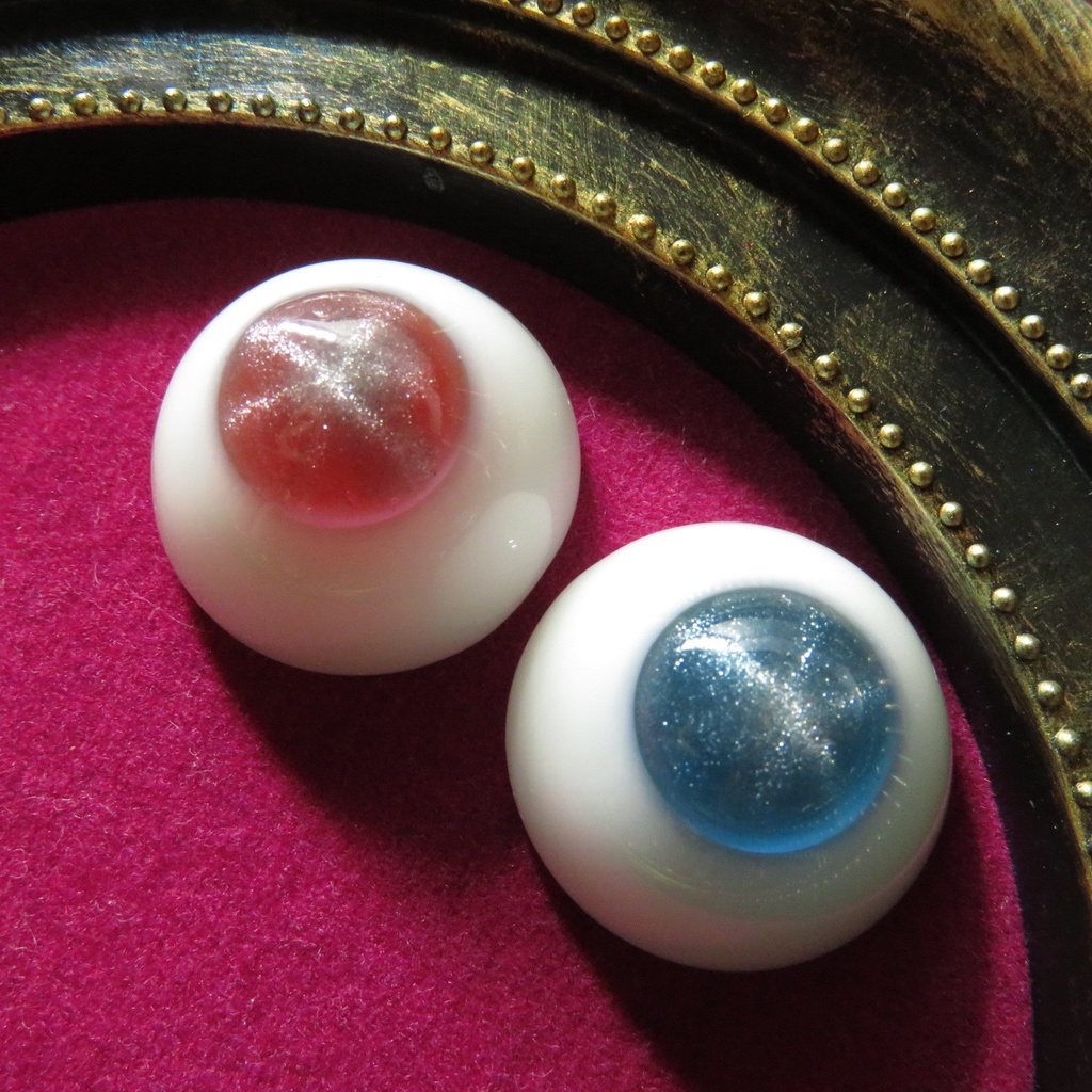 20mmレジンアイ(スターキャッツアイ スモーキィ)