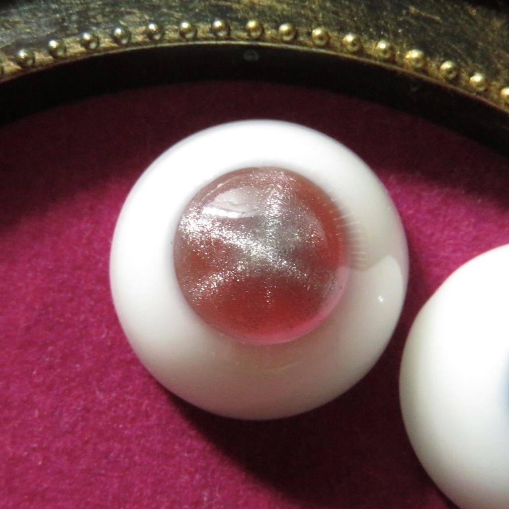 20mmレジンアイ(スターキャッツアイ スモーキィ)