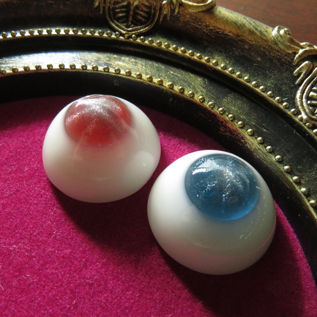 20mmレジンアイ(スターキャッツアイ スモーキィ)