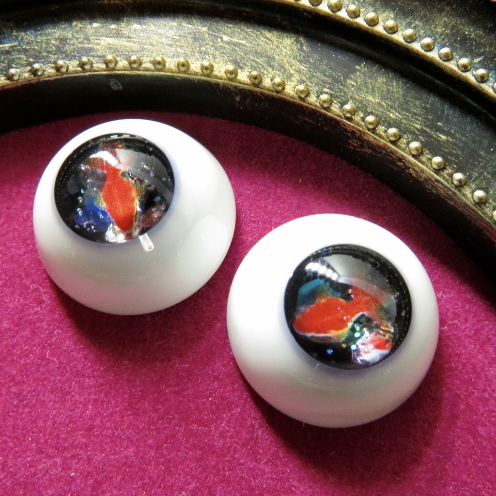 18mmレジンアイ(深水金魚)