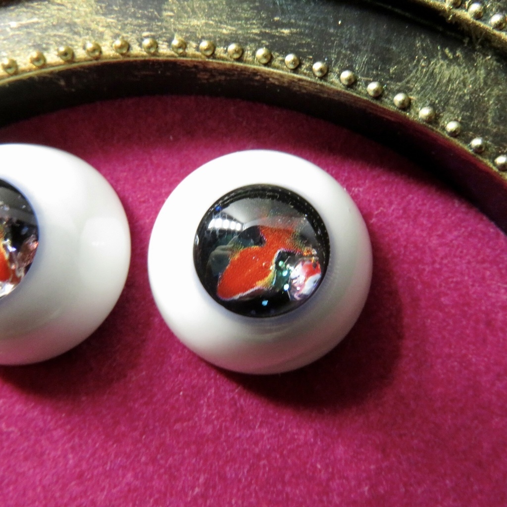 18mmレジンアイ(深水金魚)
